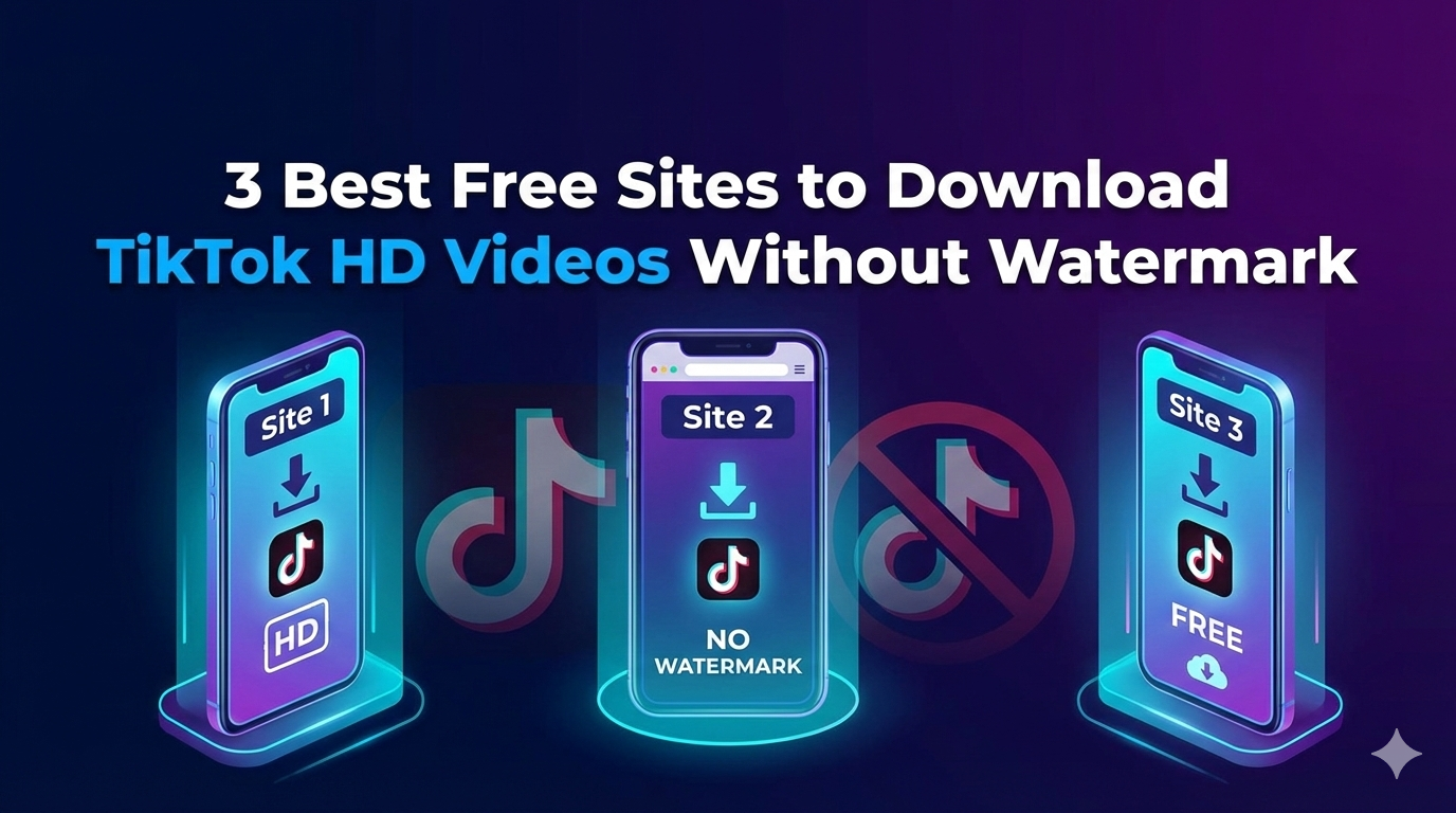 3 Best Free Sites to Download TikTok HD Videos Without Watermark