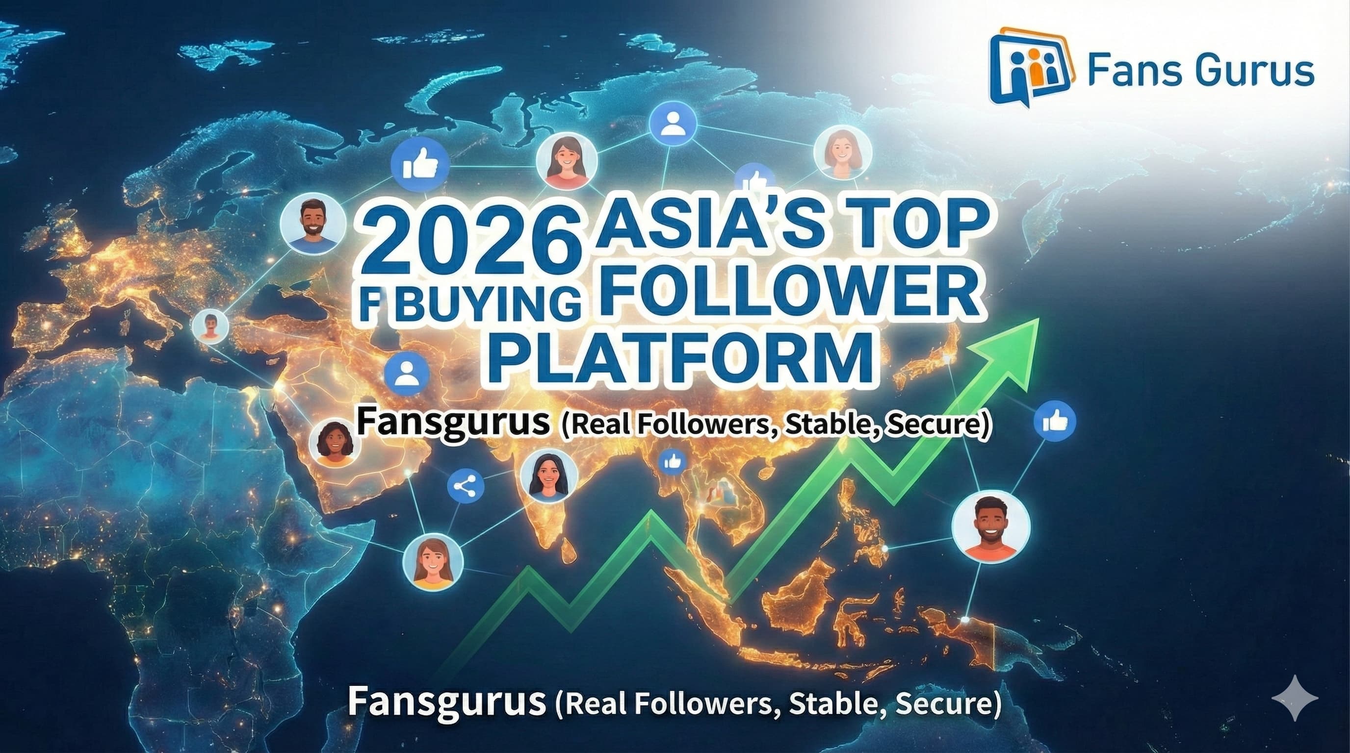 Top Asian Social Media Growth Platform 2026: IG/TikTok/Web3 Growth Guide - Fansgurus