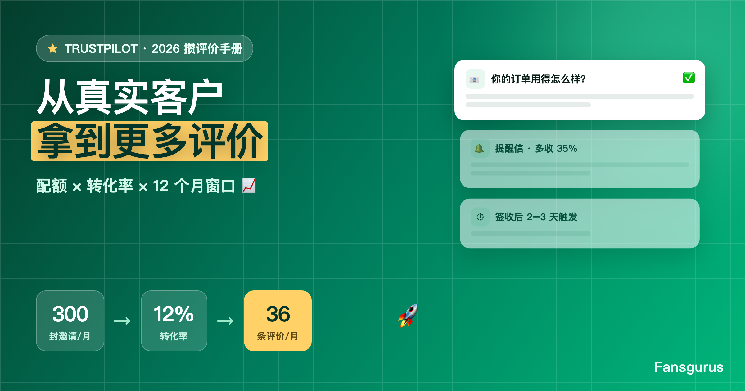 2026 如何从真实客户获取更多 Trustpilot 评价