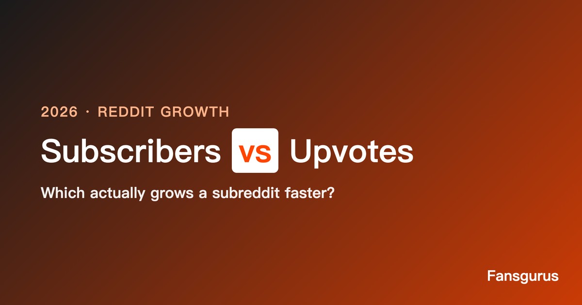 شراء مشتركي Reddit مقابل التصويتات الإيجابية: أيهما ينمّي السابريديت أسرع؟