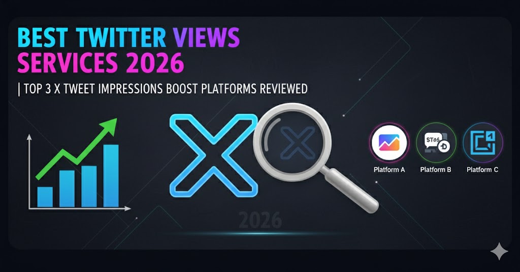 Best Twitter Views Services 2026 | Top 3 X Tweet Impressions Boost Platforms Reviewed