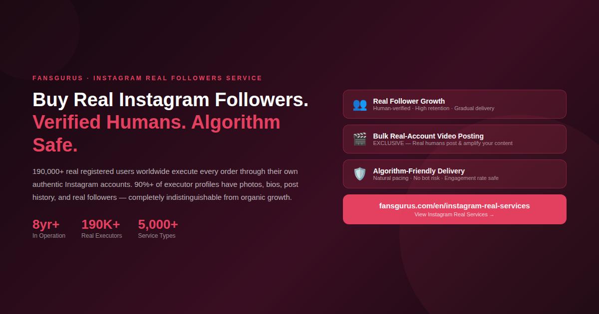 Top 10 Instagram follower services comparison 2026 Fansgurus ranking