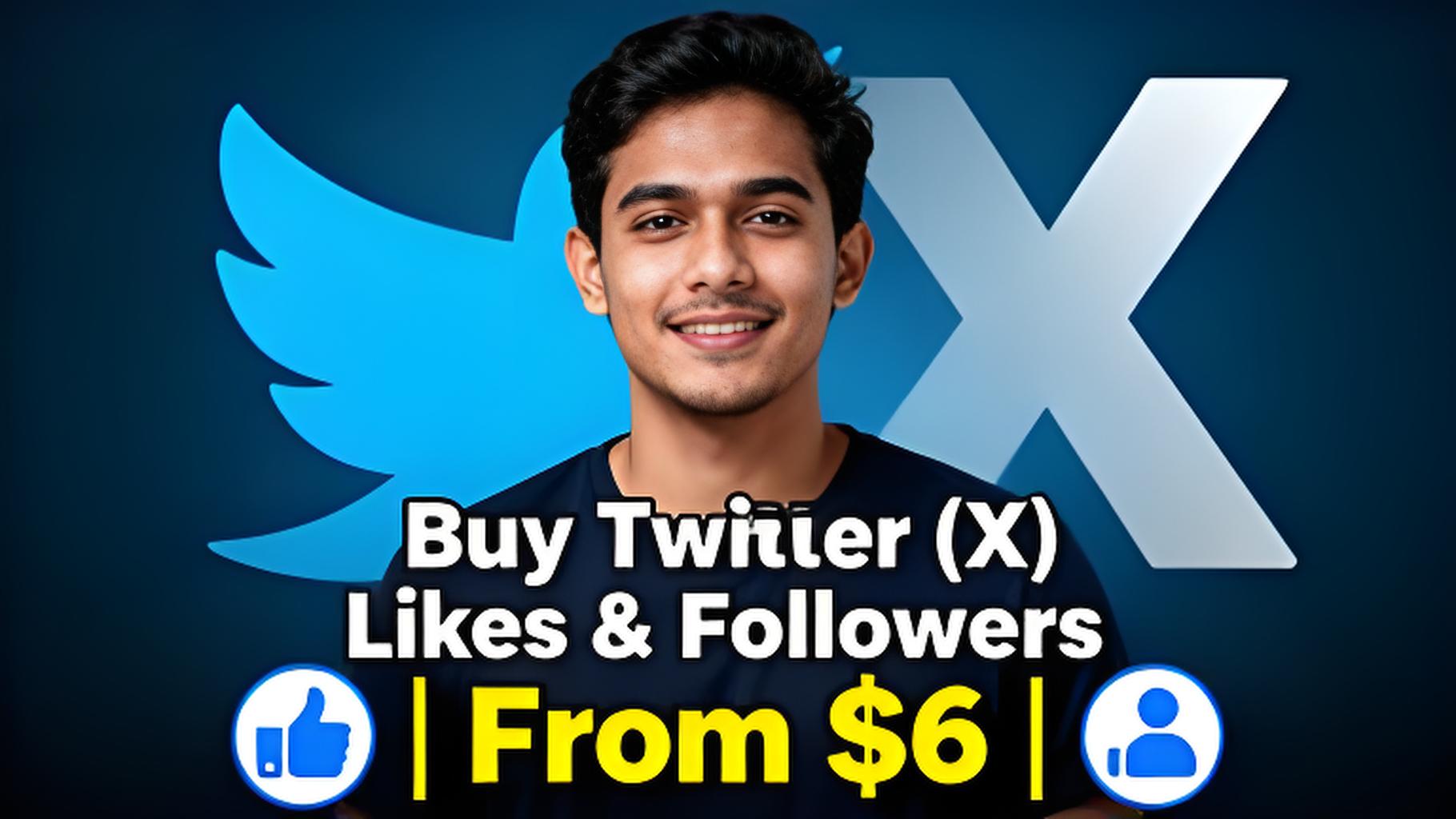 Buy Twitter (X) Likes & Followers | From $6