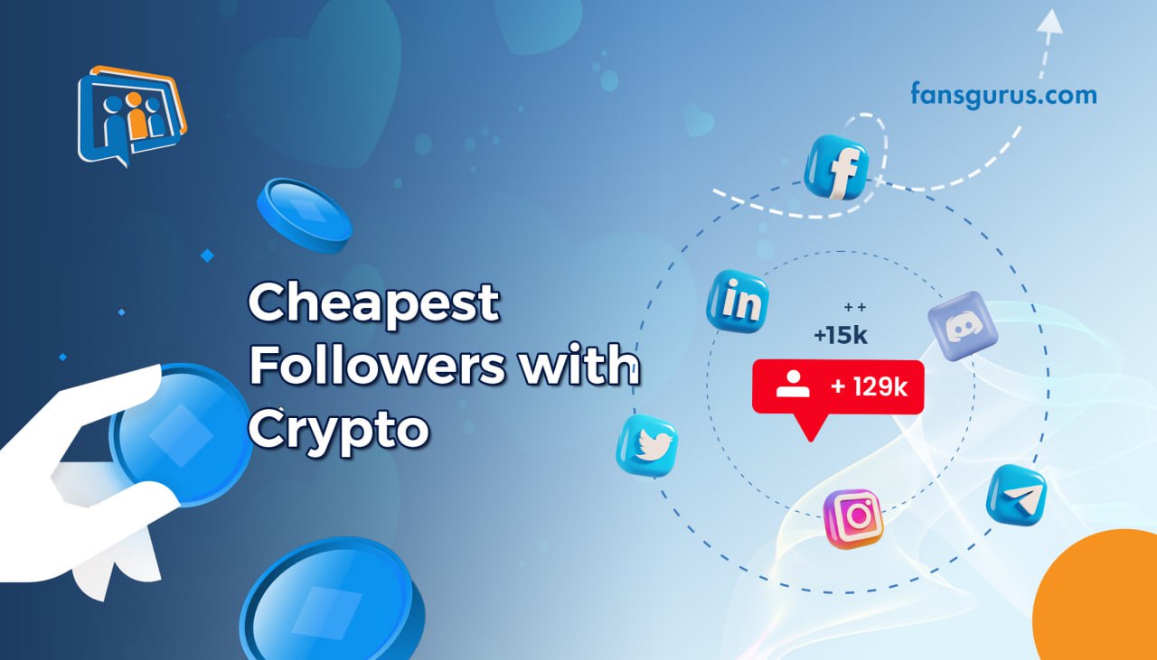 Cheapest Followers with Crypto