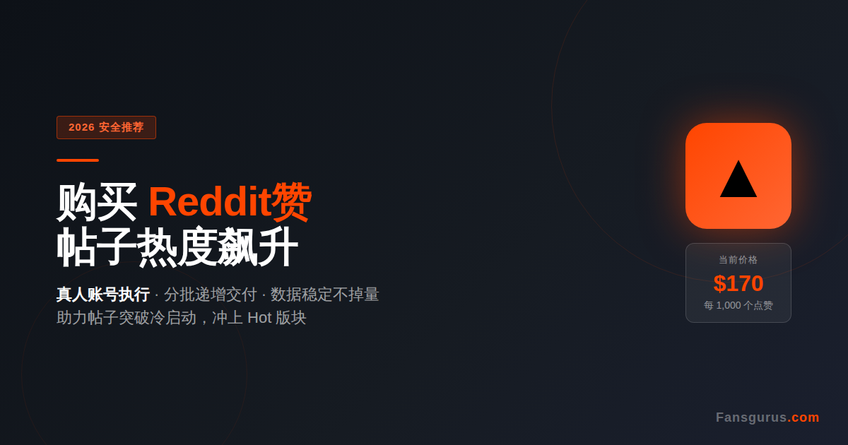 Safest Platform to Buy Reddit Upvotes in 2026 | Fansgurus — Boost Post Visibility, Zero Violations