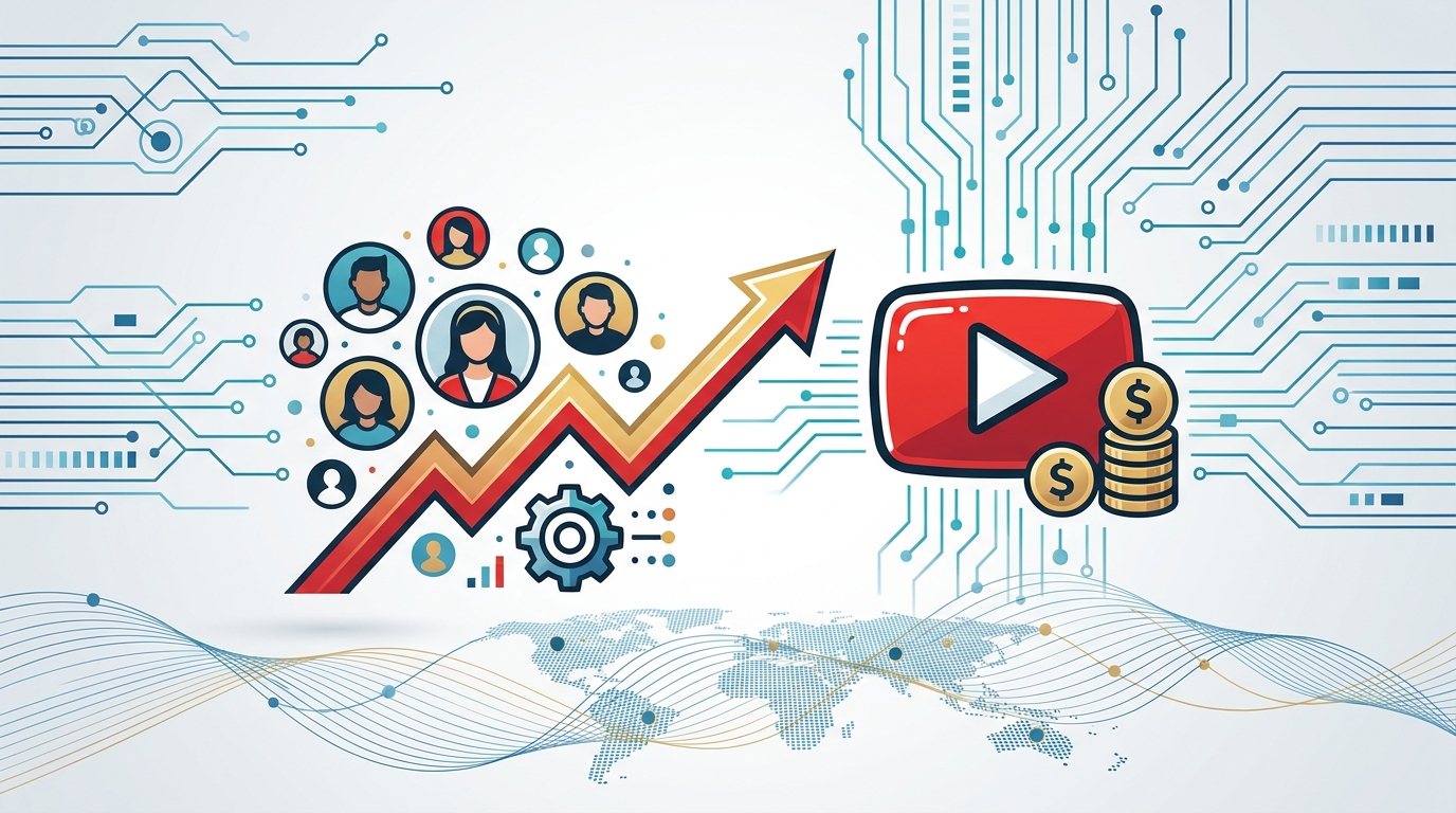 YouTube Growth 2026: Real Subs for Algorithm & Monetization