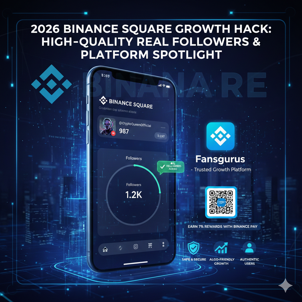 2026 Binance Square Growth Strategy | High-Quality Real Followers | Best Platform Recommendation
