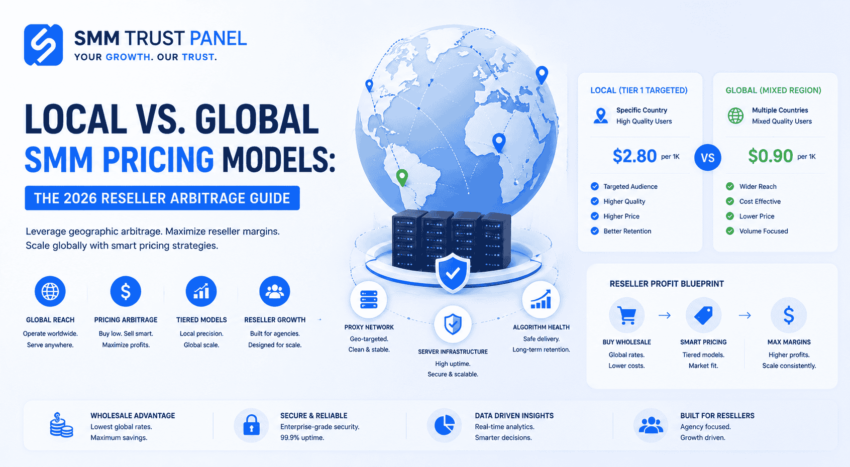 Local vs. Global SMM Pricing Models: The 2026 Reseller Arbitrage Guide