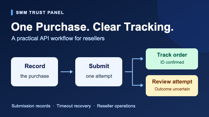 SMM Panel API Order Workflow: Prevent Duplicate Orders