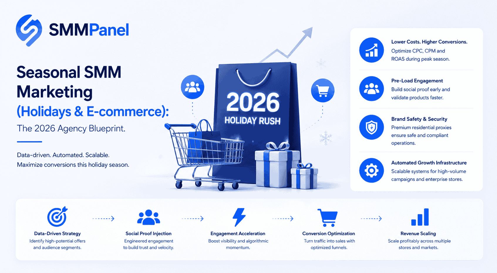 Seasonal SMM Marketing (Holidays & E-commerce): The 2026 Agency Blueprint