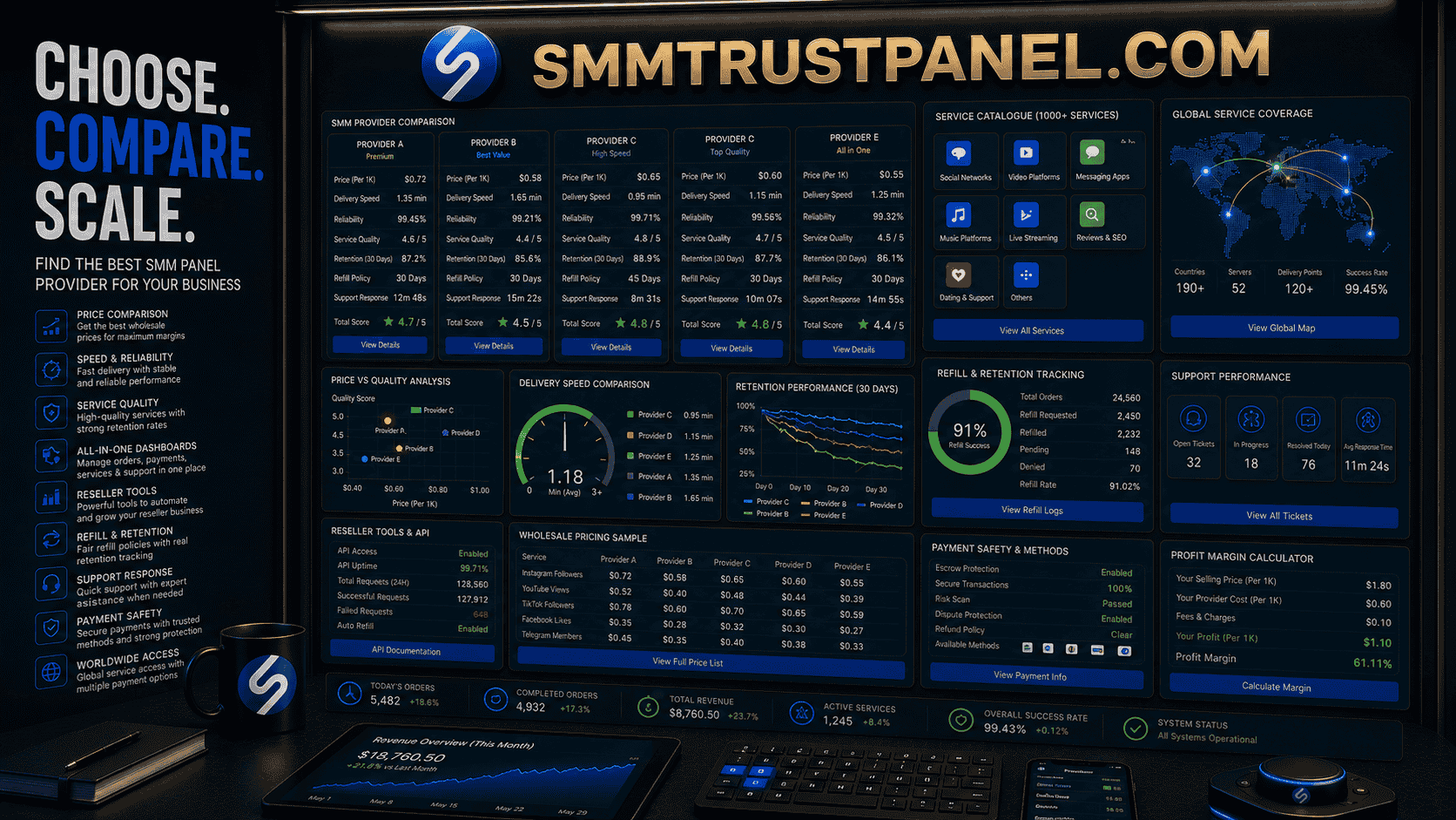 How to Choose the Best SMM Panel Provider for Price, Speed and Reliability