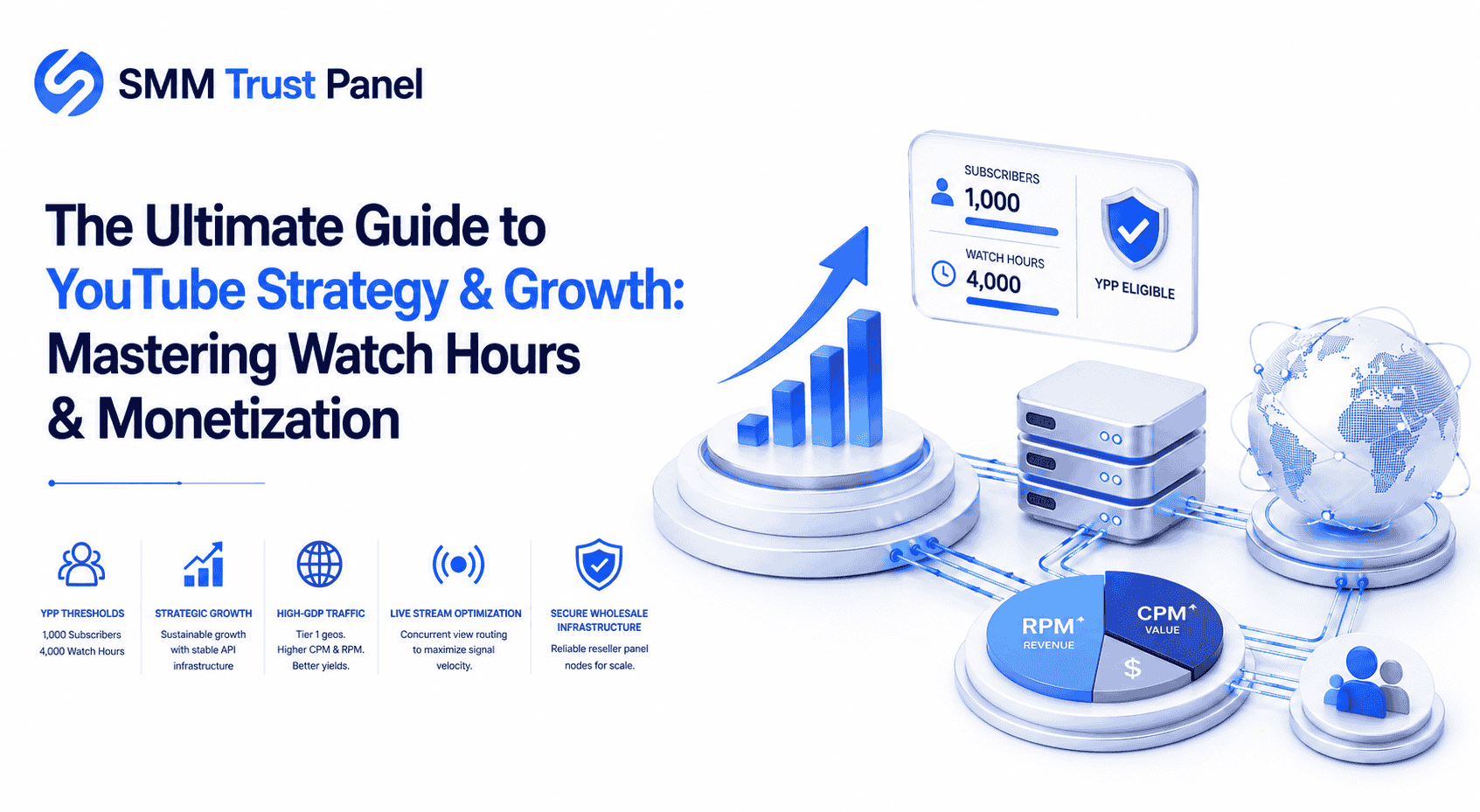 The Ultimate Guide to YouTube Strategy & Growth: Mastering Watch Hours & Monetization