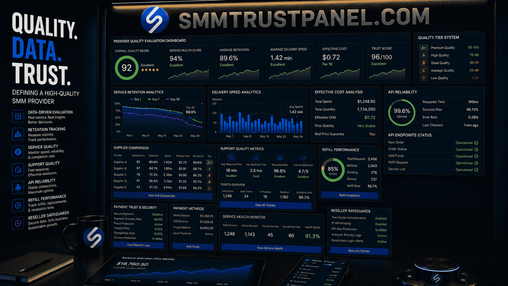 What Defines a High-Quality SMM Panel Provider? A Data-Driven Selection Guide