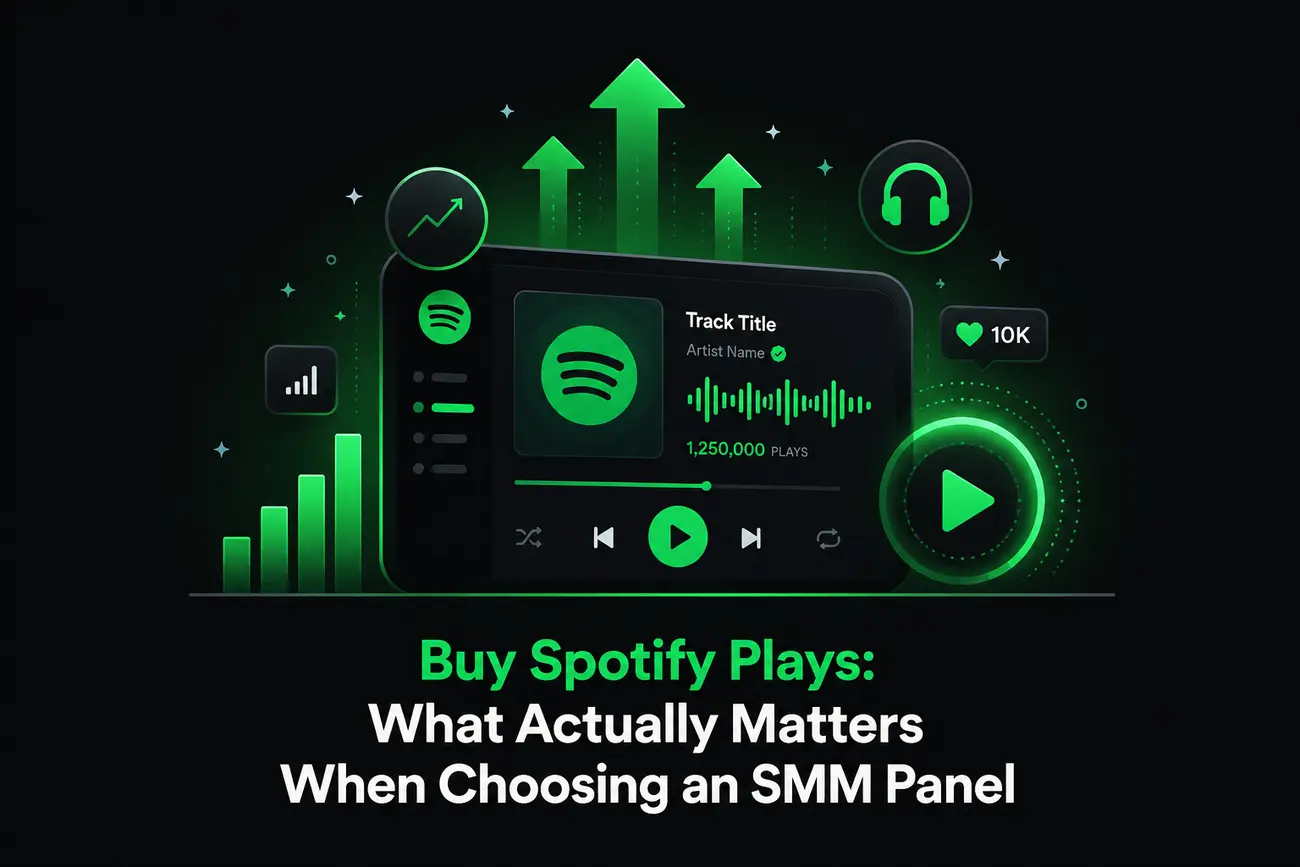 Buy Spotify Plays: What Actually Matters When Choosing an SMM Panel