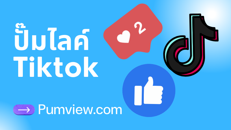 ปั๊มไลค์ Tiktok