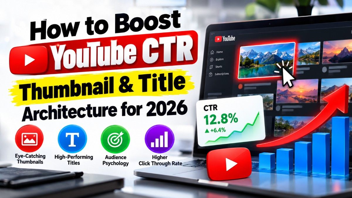 How to Boost YouTube CTR: Thumbnail & Title Architecture for 2026