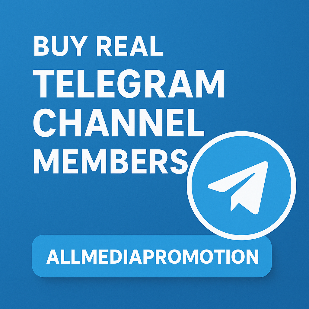 Buy Real Telegram channel members