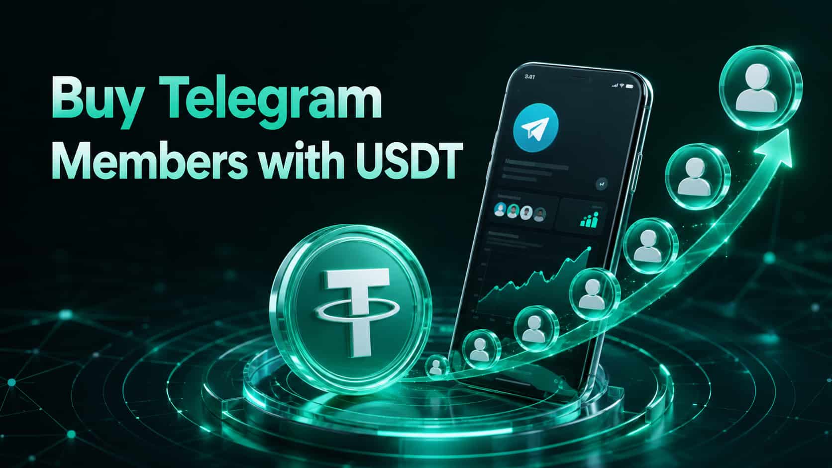 Buy Telegram Members with USDT