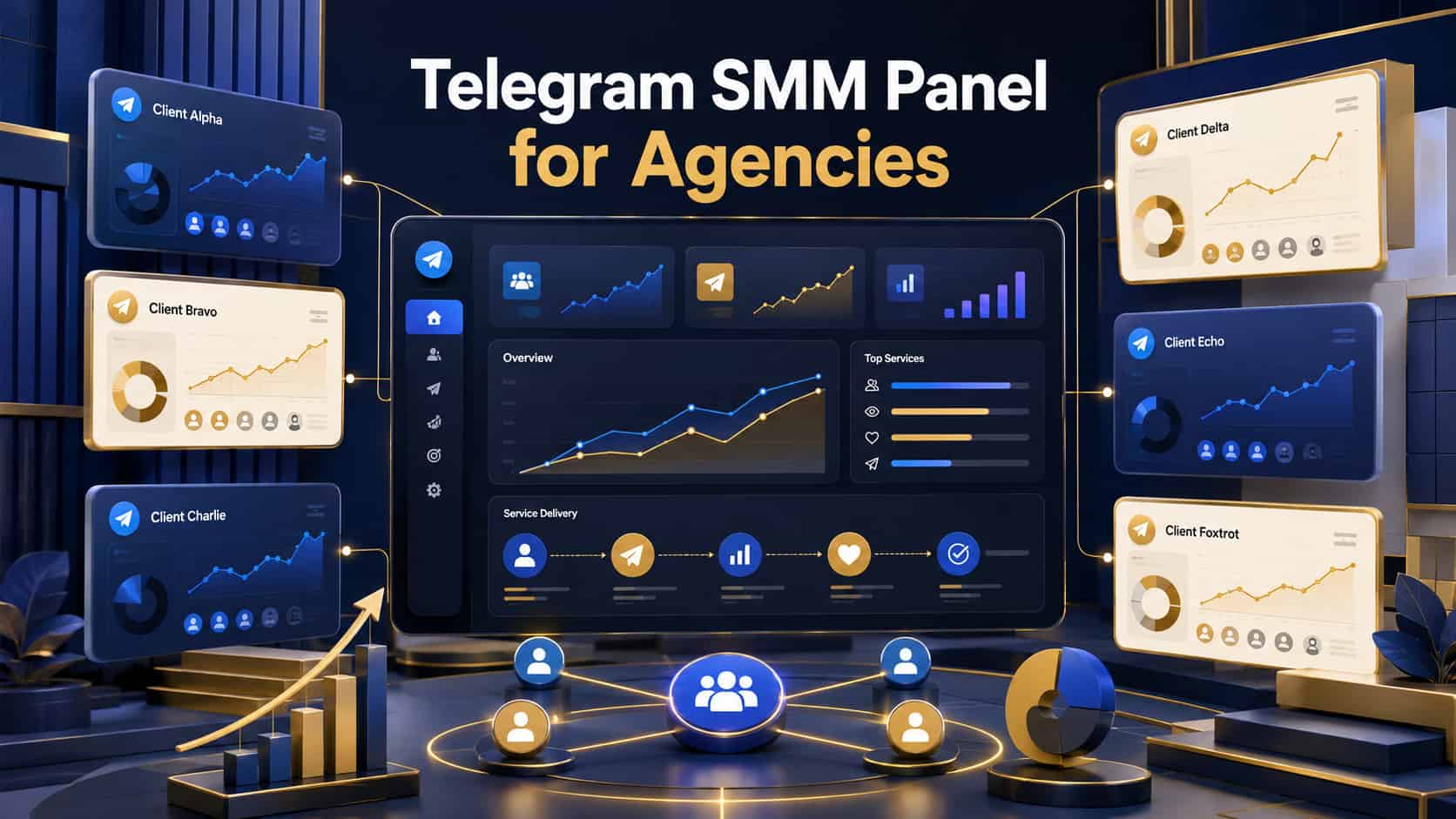 Telegram SMM Panel for Agencies