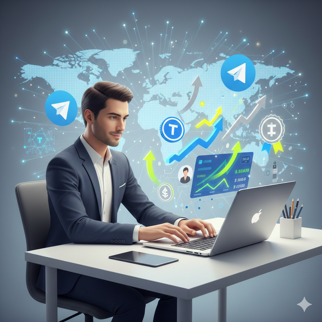 How do I buy real people on Telegram?