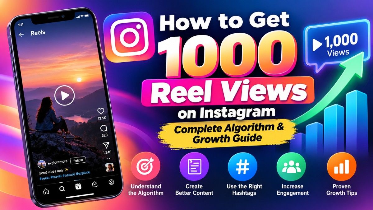 How to Get 1000 Reel Views on Instagram: Complete Algorithm & Growth Guide