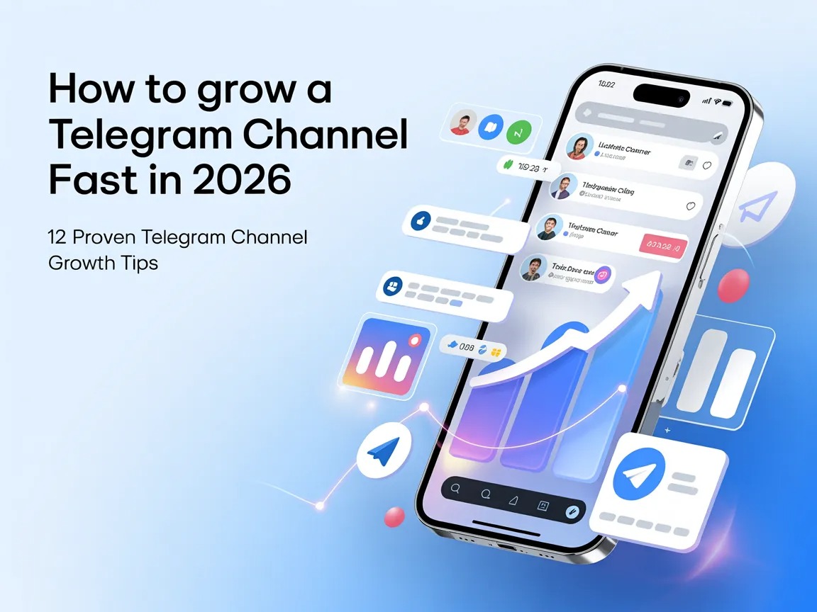 How to Grow a Telegram Channel Fast in 2026