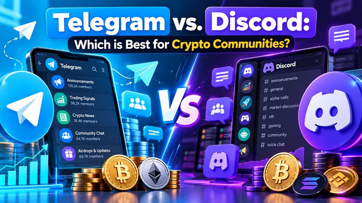 Telegram vs. Discord: Which is Best for Crypto Communities?