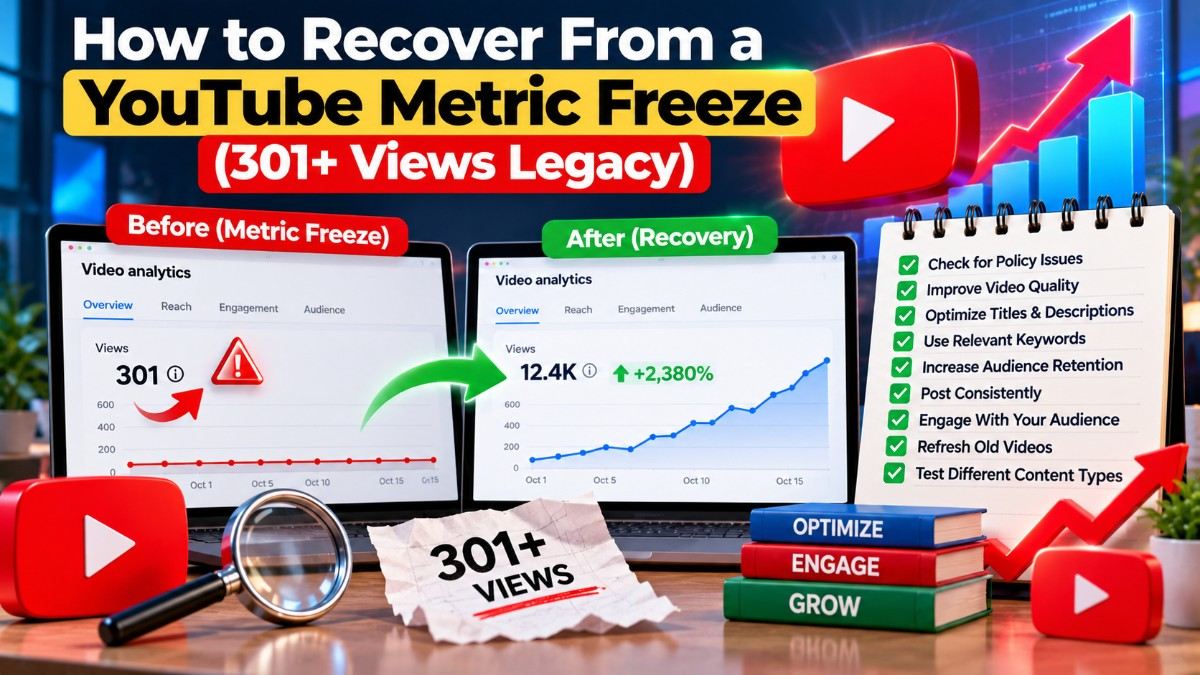 Why Do YouTube Views Freeze? How the Modern Verification Algorithm Works
