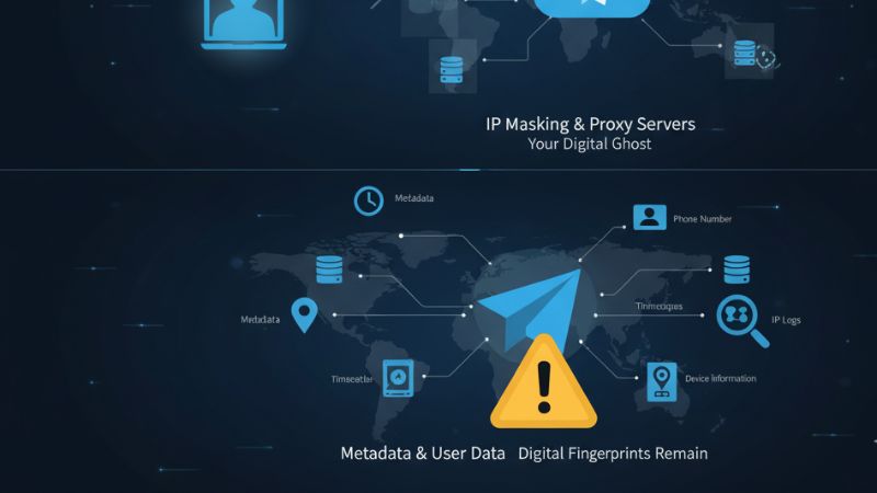 can telegram be traced?