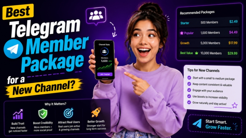 Best Telegram Member Package for a New Channel?