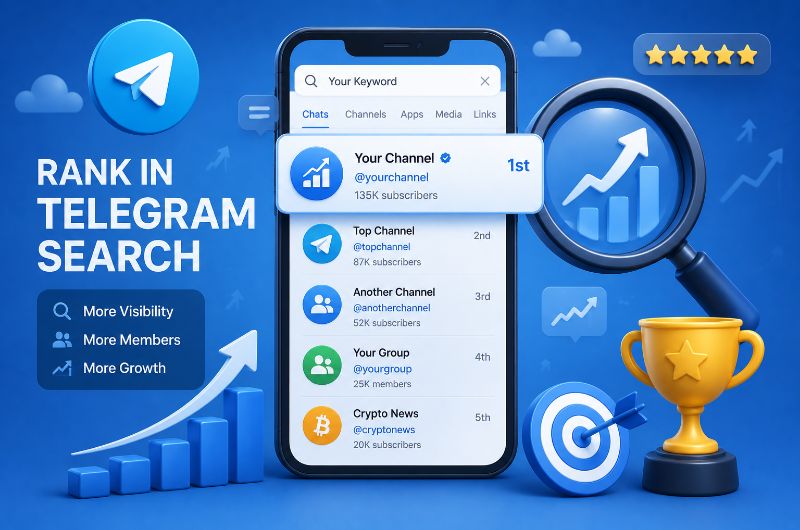 How to Rank in Telegram Search?