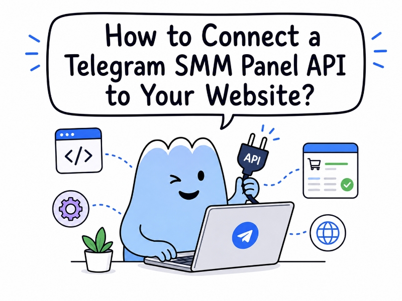 How to Connect a Telegram SMM Panel API to Your Website?