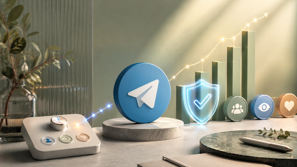How to Use a Telegram SMM Panel Safely Without Looking Fake?