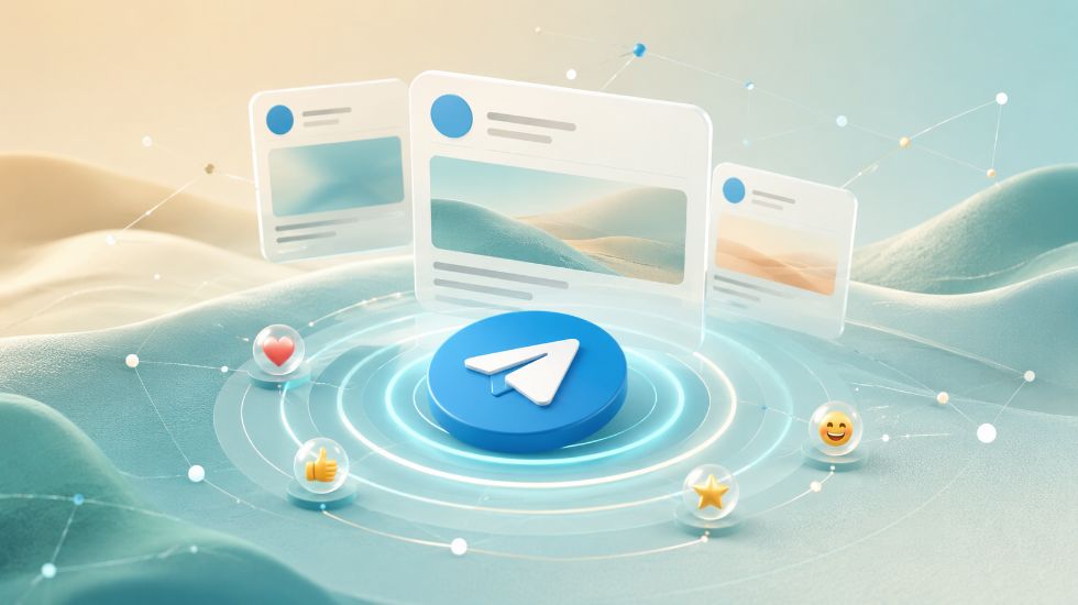 What Looks Natural? Telegram Views and Reactions Ratio
