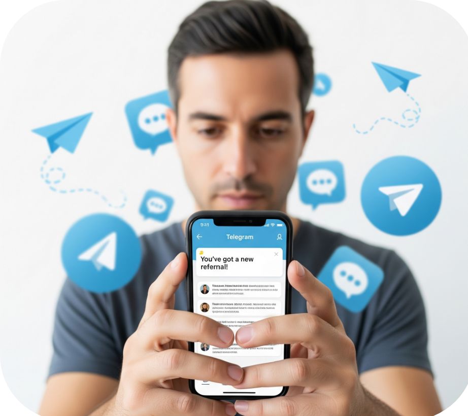 Telegram Referrals Start