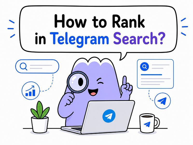 How to Rank in Telegram Search?
