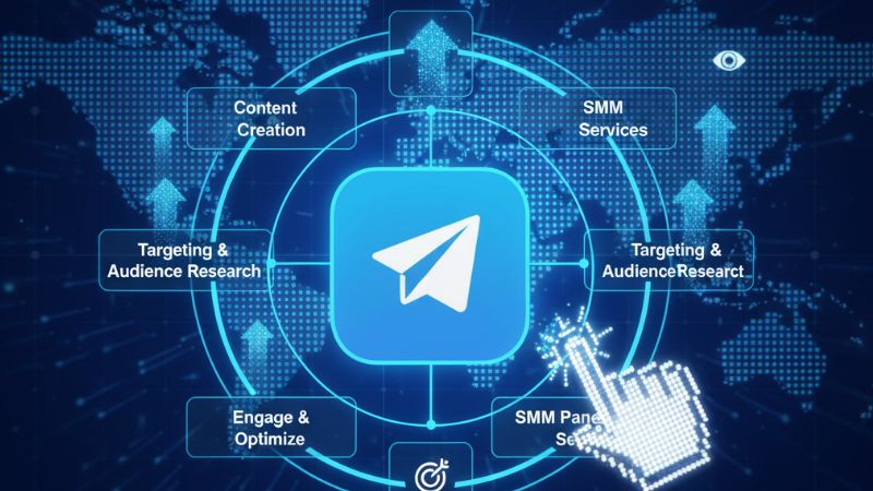 How can I grow my Telegram audience using the Telegram SMM Panel?