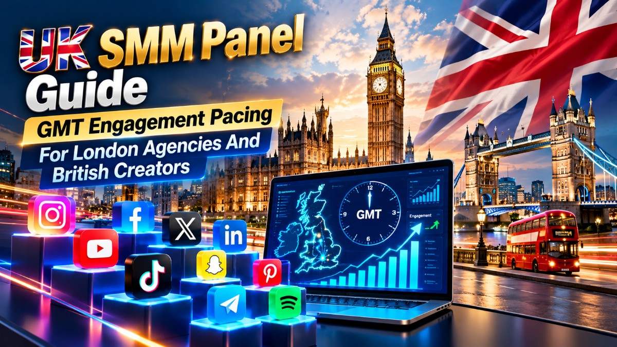 UK SMM Panel Guide: GMT Engagement Pacing For London Agencies And British Creators