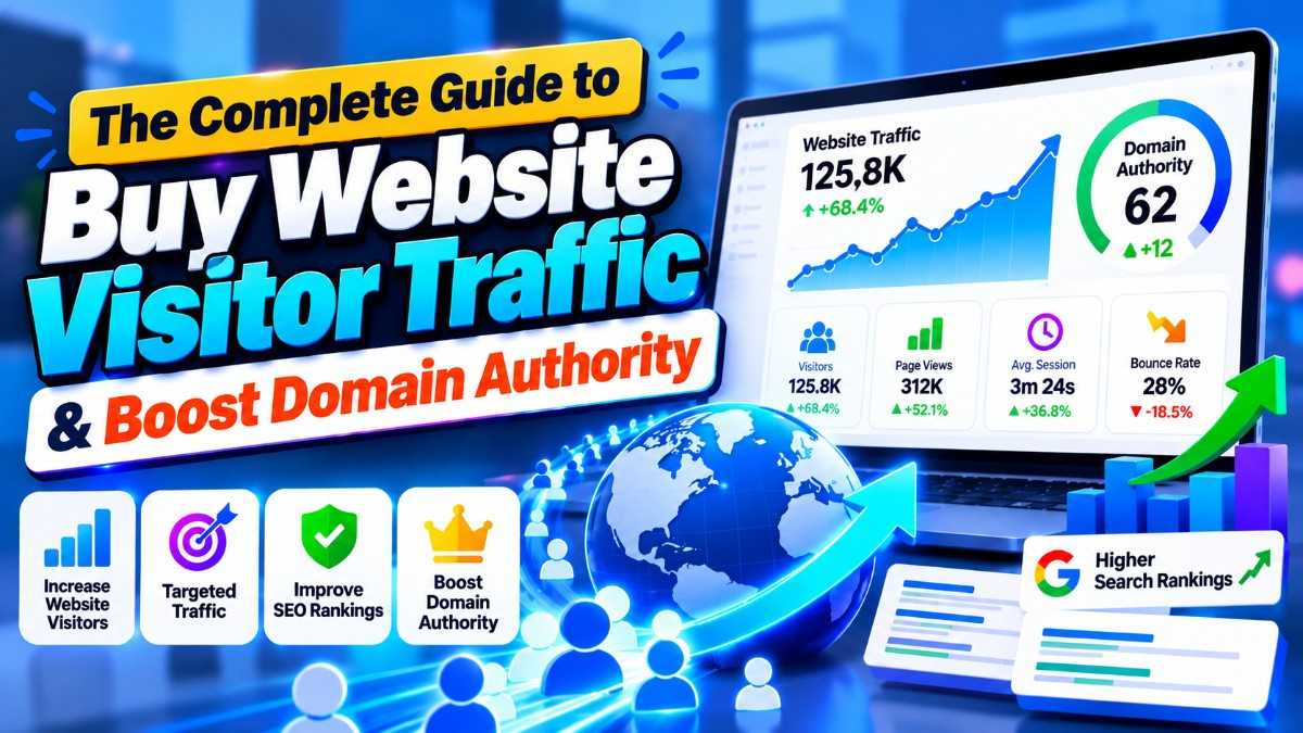 The Complete Guide to Buy Website Visitor Traffic & Boost Domain Authority