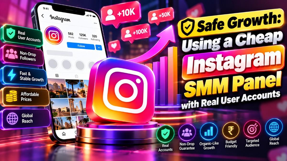 Safe Growth: Using a Cheap Instagram SMM Panel with Real User Accounts