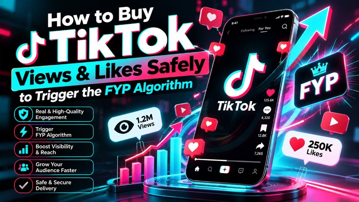 How to Buy TikTok Views & Likes Safely to Trigger the FYP Algorithm