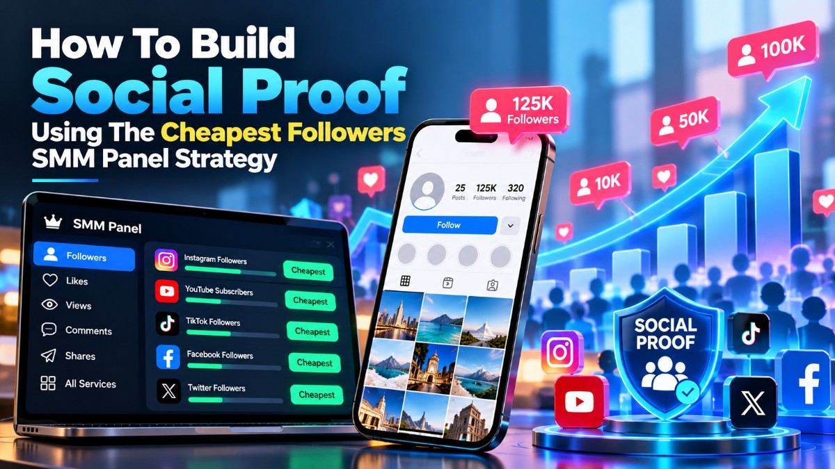 How To Build Social Proof Using The Cheapest Followers SMM Panel Strategy
