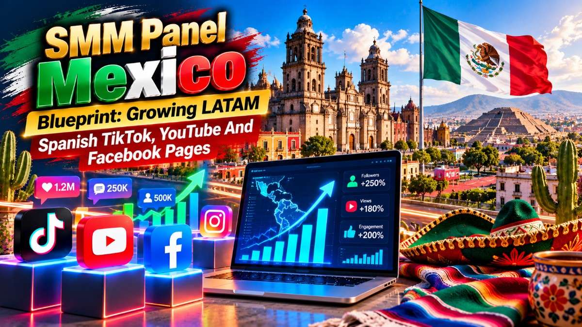 SMM Panel Mexico Blueprint: Growing LATAM Spanish TikTok, YouTube And Facebook Pages
