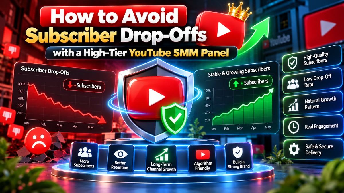 How to Avoid Subscriber Drop-Offs with a High-Tier YouTube SMM Panel