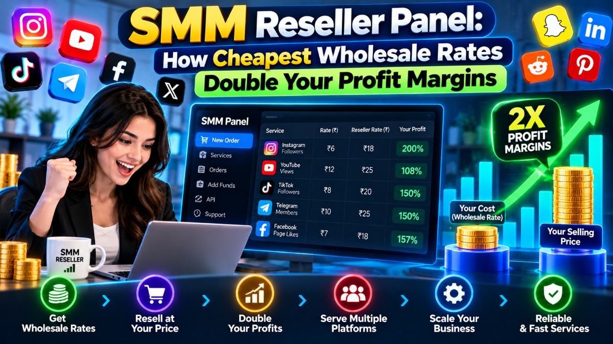 SMM Reseller Panel: How Cheapest Wholesale Rates Double Your Profit Margins
