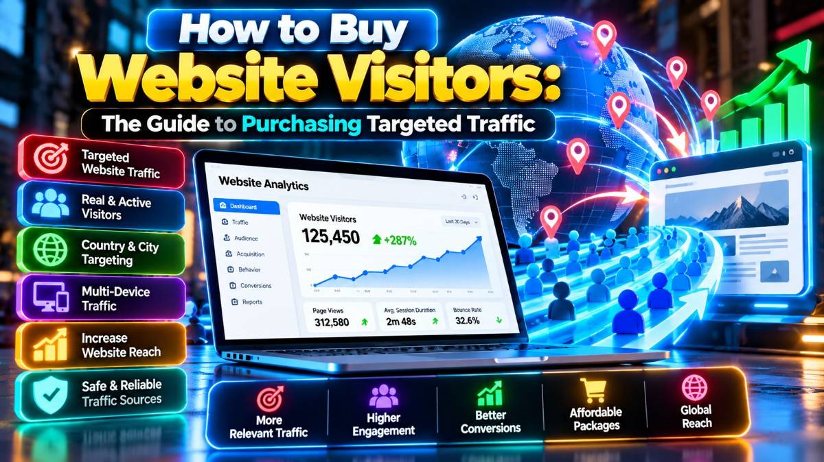 How to Buy Website Visitors: The Guide to Purchasing Targeted Traffic