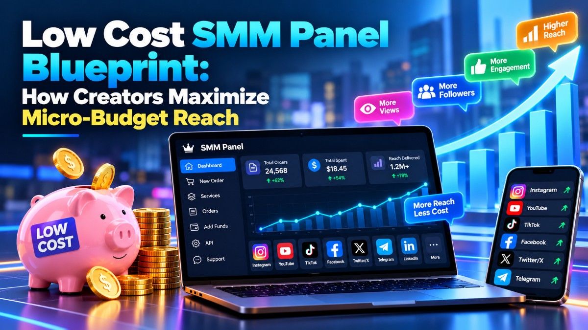 Low Cost SMM Panel Blueprint: How Creators Maximize Micro-Budget Reach
