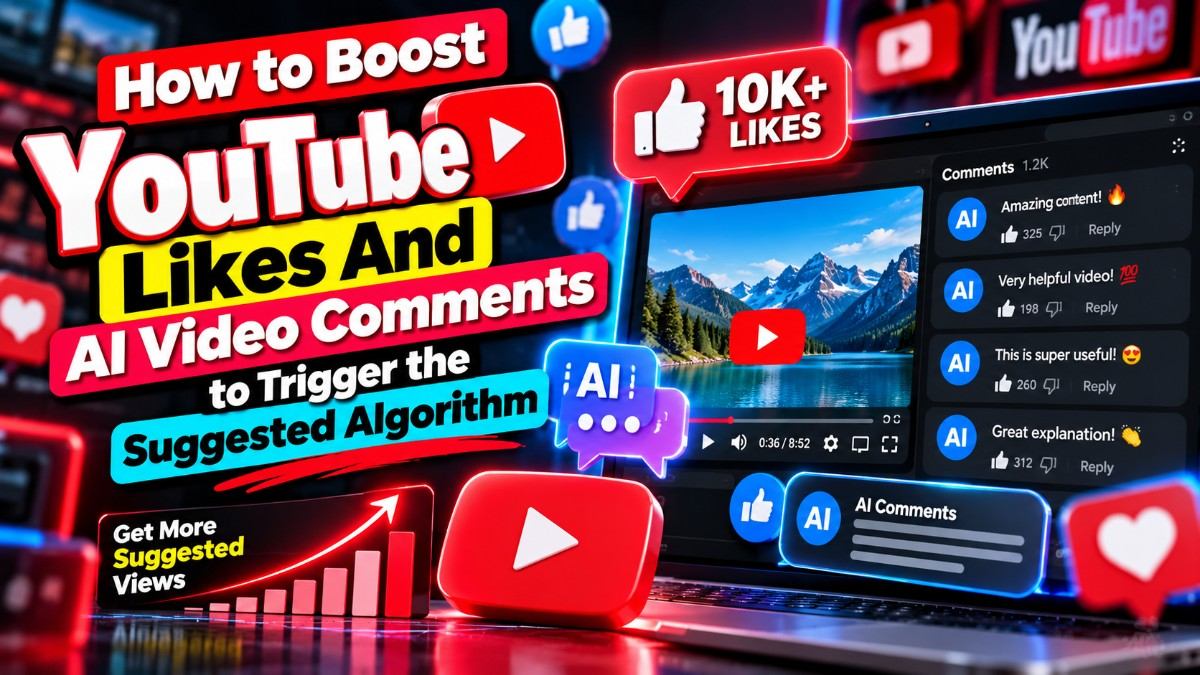 How to Boost YouTube Likes And AI Video Comments to Trigger the Suggested Algorithm