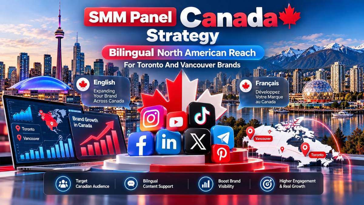 SMM Panel Canada Strategy: Bilingual North American Reach For Toronto And Vancouver Brands
