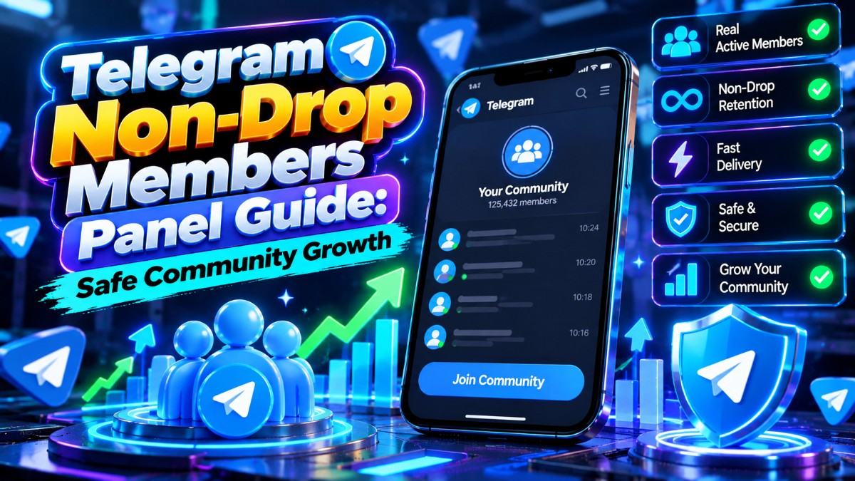 Telegram Non-Drop Members Panel Guide: Safe Community Growth